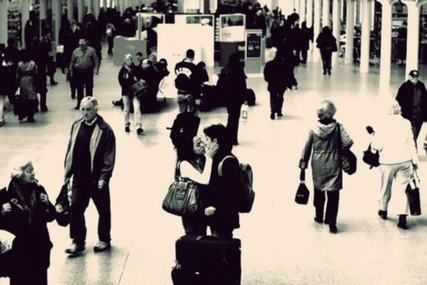 Entre encontros e despedidas