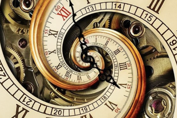 O tempo na área de serviço