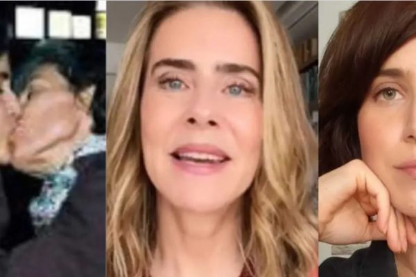 Artistas ironizam comentários homofóbicos de Cassia Kis em foto dela beijando atriz Lúcia Veríssimo