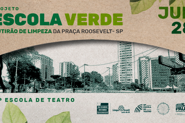 Projeto Escola Verde: Mutirão de Limpeza da Praça Roosevelt, ação da Adaap com o Instituto Limpa Brasil, acontece na próxima terça (28)