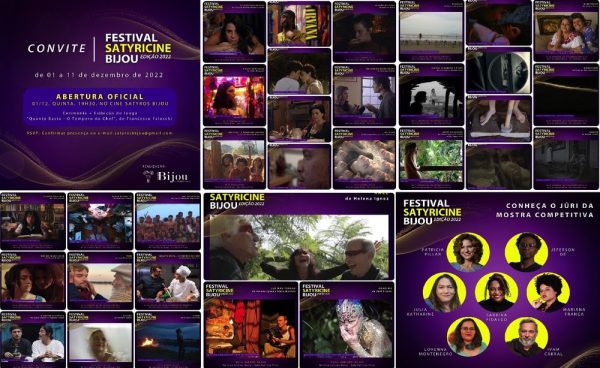 1º a 11 dez: Festival de Cinema Satyricine Bijou, entrada franca